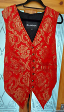 Dracula clothing waistcoat for sale  GRIMSBY
