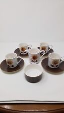 A Vintage Lord Nelson Ceramic Sunflower Coffee/Tea Set for sale  Shipping to South Africa