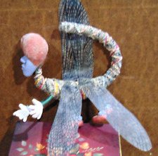 Used, Strange Creepy  DragaonFly Figure 4 1/2" Long  x 4 1/4"  High for sale  Shipping to South Africa