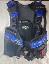 DACOR Nautica Weight Integrated BCD Scuba Diving Vest Men's Size XL Black Blue, used for sale  Shipping to South Africa