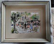 Signed watercolor painting for sale  Charles Town