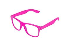 Retro-Farbe Unisex Punk-Geek Wayfare Stil Clear Lens Brille Brillen, używany na sprzedaż  PL