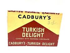 Vintage cadbury chocolate for sale  LEEDS