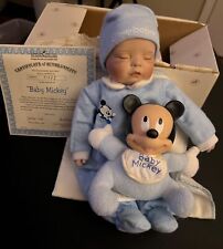 Baby Mickey and Friend con certificado de autenticidad, usado segunda mano  Embacar hacia Argentina