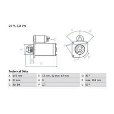 Cashback bosch starter for sale  BIRMINGHAM