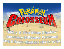 Pokemon Colosseum Shadow E-Reader Ribbon Masters: japonês purificado brilhante e não comprar usado  Enviando para Brazil