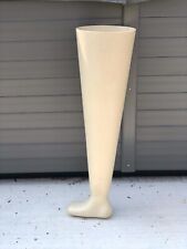 Plastic mannaquin leg, used for Halloween prop, could also be funky planter., used for sale  Chicago