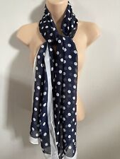Navy blue polka for sale  PLYMOUTH