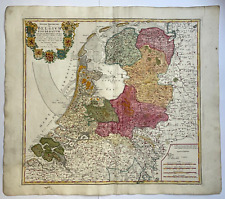 Netherlands 1748 homann d'occasion  Paris VI