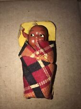 Boneca bebê papoose vintage Skookum índio americano lembrança correio 4" comprar usado  Enviando para Brazil