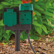 Outdoor garden sockets for sale  Shipping to Ireland