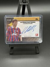 2023-24 Topps Lothar Matthäus Bundesliga Bayern München On Card Autograph /49  comprar usado  Enviando para Brazil