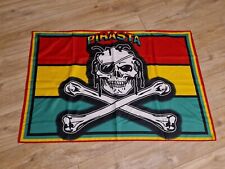 Fahne totenkopf rastafari gebraucht kaufen  Erfurt