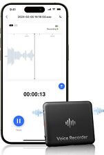 Gravador de voz inteligente 32GB, gravador ativado por voz iZYREC com aplicativo para telefone, 30... comprar usado  Enviando para Brazil