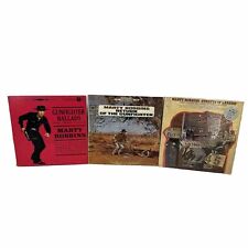 Lote de 3 LPs de Vinil Marty Robbins Gunfighter Ballads Return Of Gunfighter Laredo comprar usado  Enviando para Brazil