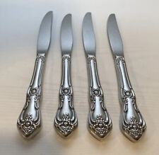 Oneida PRESIDENT Knife Knives Premier Rogers Stainless Silverware 9” - Set Of 4, used for sale  Shipping to South Africa