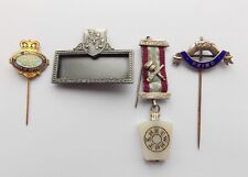 Vintage masonic badges for sale  BRIDGWATER