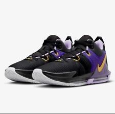 Nike Lebron James Witness VII Negro Púrpura Oro DM1123 002 Zapatos Para Hombre Tallas segunda mano  Embacar hacia Argentina