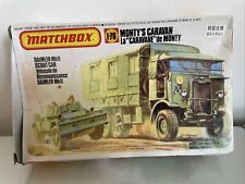 Vintage matchbox monty for sale  CAMBERLEY