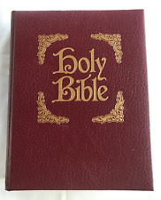 The Word of Life Family Bible, World Bible Publishers, KJV, Borgonha, na caixa comprar usado  Enviando para Brazil