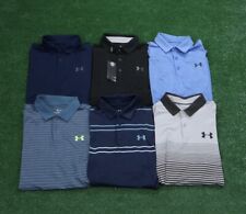 Lote de 6 polos Under Armour Golf Heat Gear The Playoff tamanho médio comprar usado  Enviando para Brazil