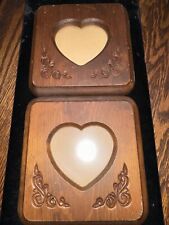 Pair wood heart for sale  Buckeye