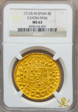 Spain 1712 gold for sale  La Jolla