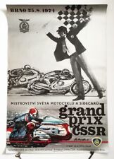 Vintage racing poster for sale  LONDON