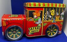 Vintage The Tinsmith's Craft Safari Sweets Truck 1992 Tinket Tin Box na sprzedaż  Wysyłka do Poland