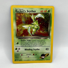 Pokemon TCG - Rocket's Scyther 13/132 Holo Rare - Gym Heroes Unlimited - NM/LP for sale  Shipping to South Africa