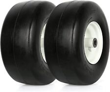 WEIZE 13x6.50-6 Lawn Mower Tractor Turf Tire with Rim Flat Free 450lbs, Set of 2 for sale  Lawrenceville
