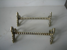Pair vintage brass for sale  WILMSLOW