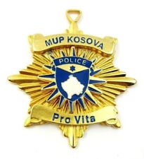 Emblema muito raro da polícia do Kosovo emblema personalizado madal, usado comprar usado  Enviando para Brazil