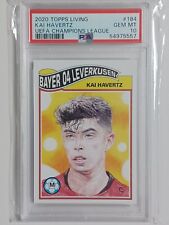 Topps Living #184 Kai Havertz 2020 UEFA C/L PSA 10 Gem Mt segunda mano  Embacar hacia Argentina