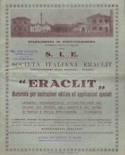 SIE: Società Italiana Eraclit: Portomarghera., usato usato  Trento