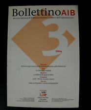 Bollettino aib 2004 usato  Roma