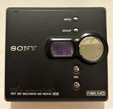 Sony MZ-NE410 Net MD Walkman Gravador Player MiniDisc Portátil - TESTADO comprar usado  Enviando para Brazil