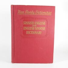 Novo Livro de Referência de Capa Dura Dicionários Úteis Espanhol Inglês 1947 McKay comprar usado  Enviando para Brazil