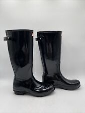 Hunter Women's Original Tall Rain Boots Black Size 11 for sale  Shipping to South Africa