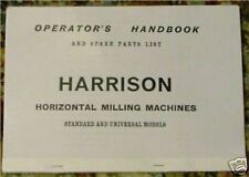 Harrison horizontal milling for sale  MANSFIELD
