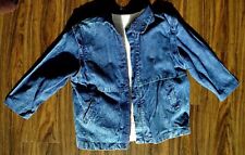 Vintage jeansjacke gefüttert gebraucht kaufen  Gotha-Umland