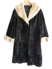 Vintage coat black for sale  POOLE