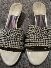 Gina sandals crystallised for sale  GUILDFORD