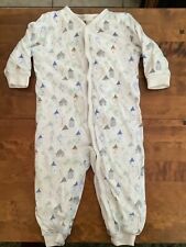 Quilted padded sleepsuit for sale  BEDLINGTON