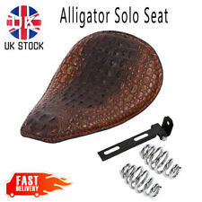 Motorcycle brown alligator for sale  LEICESTER