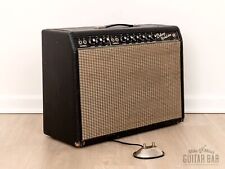 1965 Fender Deluxe Reverb Painel Preto Vintage Amplificador de Tubo, Circuito AB763 com Oxford, usado comprar usado  Enviando para Brazil