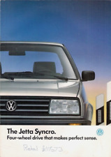 Volkswagen jetta syncro for sale  UK