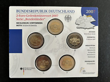 Euro gedenkmünzenset mecklenb gebraucht kaufen  Deutschland