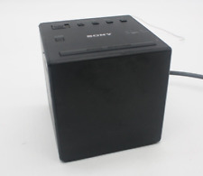 Rádio despertador Sony ICF-C1 FM/AM cubo preto display LCD, usado comprar usado  Enviando para Brazil