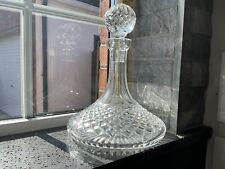 cut glass ships decanter for sale  COLERAINE